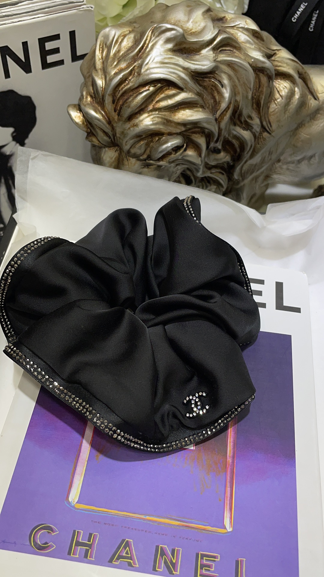 CHANEL Женская кружевная резинка для волос CHANEL Женская кружевная резинка для волос