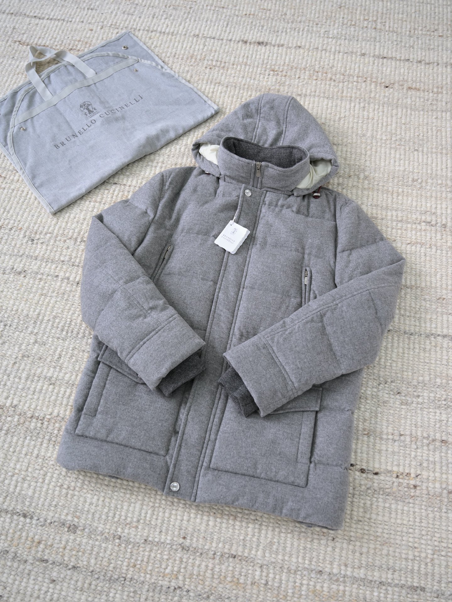 BRUNELLO CUCINELLI Мужской пуховик 