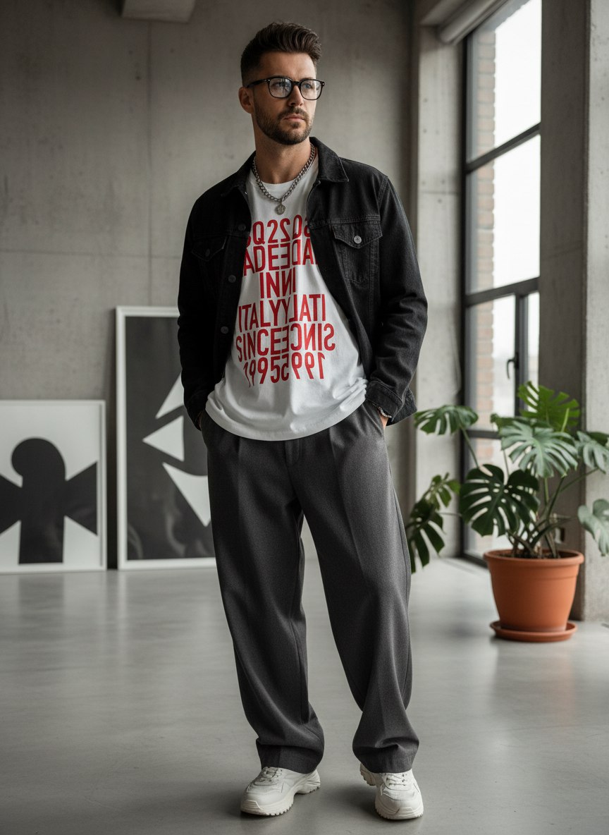 DSQUARED Мужская футболка DSQUARED Мужская футболка