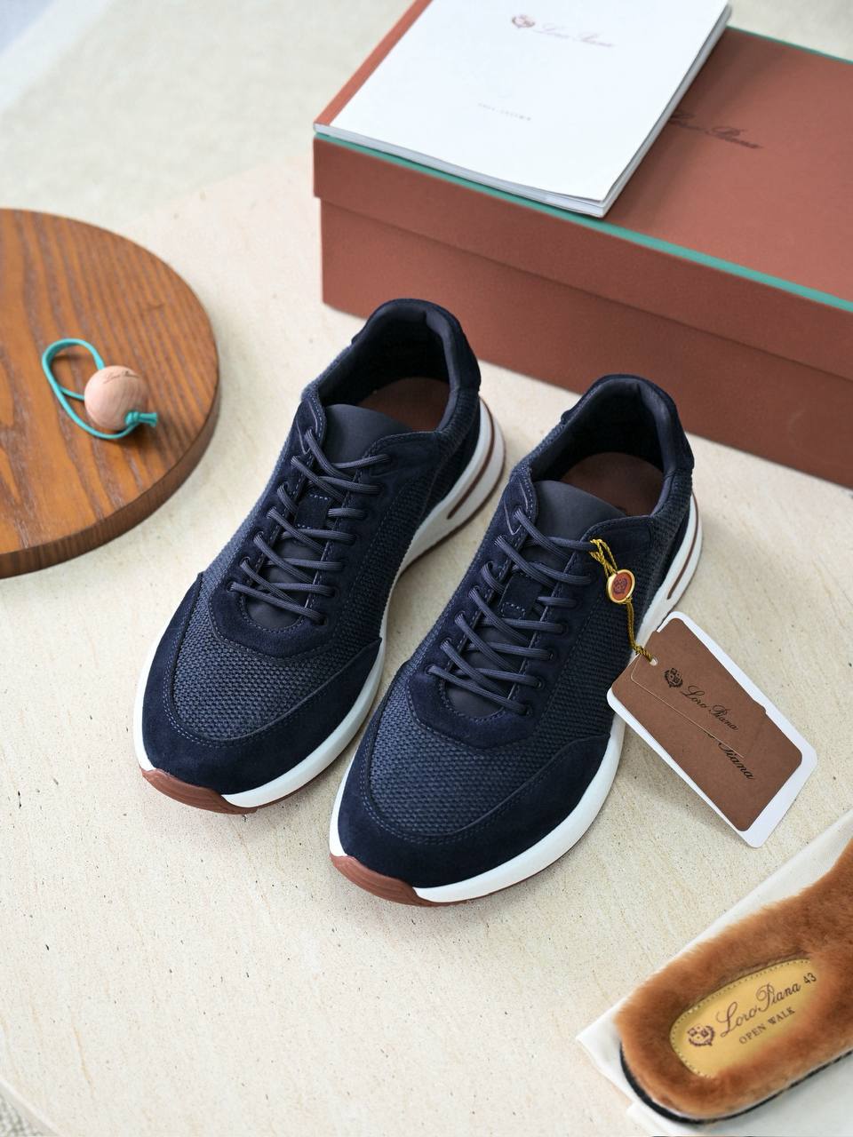 LORO PIANA Мужские кроссовки 