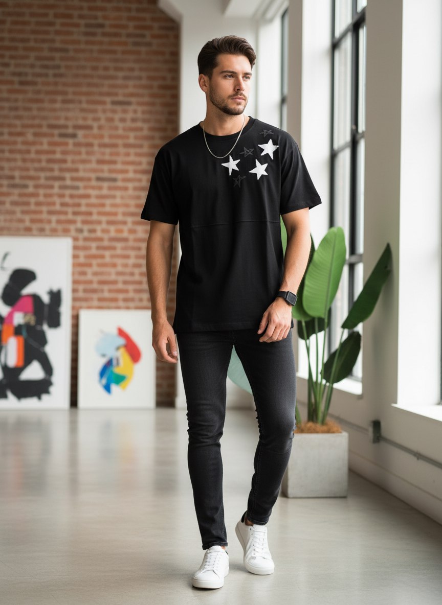 PALM ANGELS Мужская футболка PALM ANGELS Мужская футболка