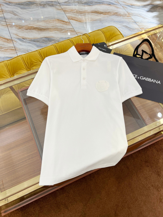 DOLCE & GABBANA Мужская футболка-поло хлопок