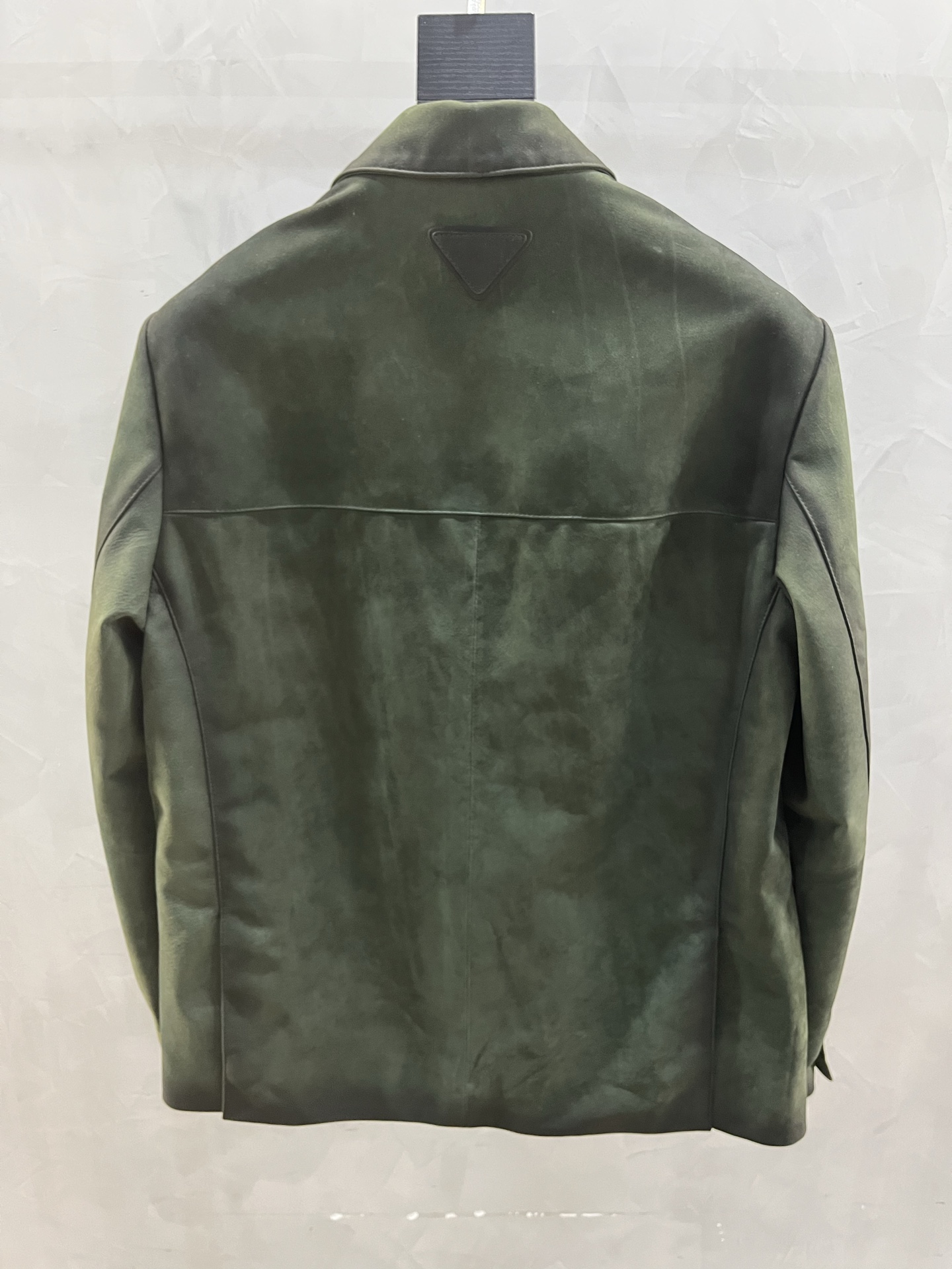 PRADA Мужской кожаный пиджак PRADA Мужской кожаный пиджак