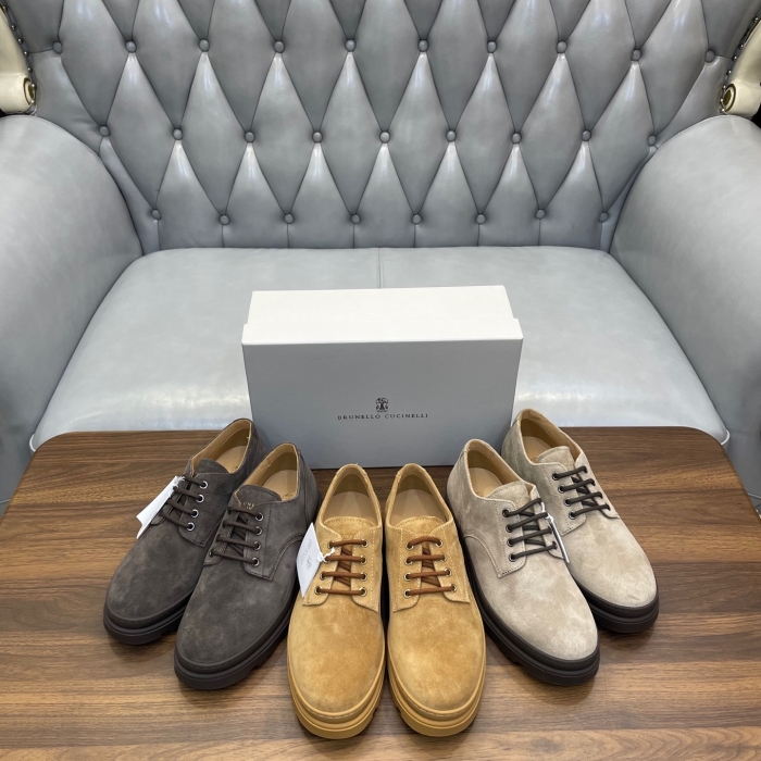 BRUNELLO CUCINELLI Мужские туфли-дерби