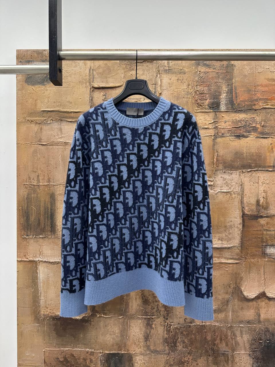 CHRISTIAN DIOR Мужской свитер из шерсти CHRISTIAN DIOR Мужской свитер из шерсти