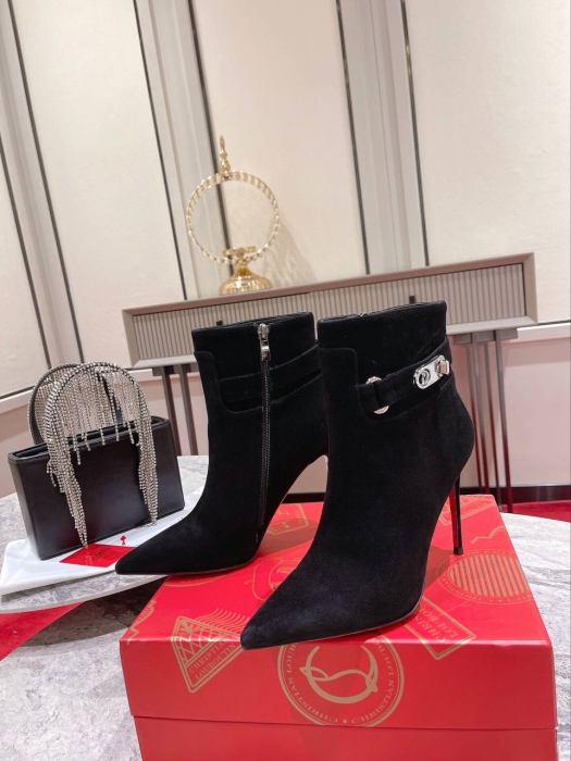 CHRISTIAN LOUBOUTIN Женские ботильоны Lock So Kate Booty