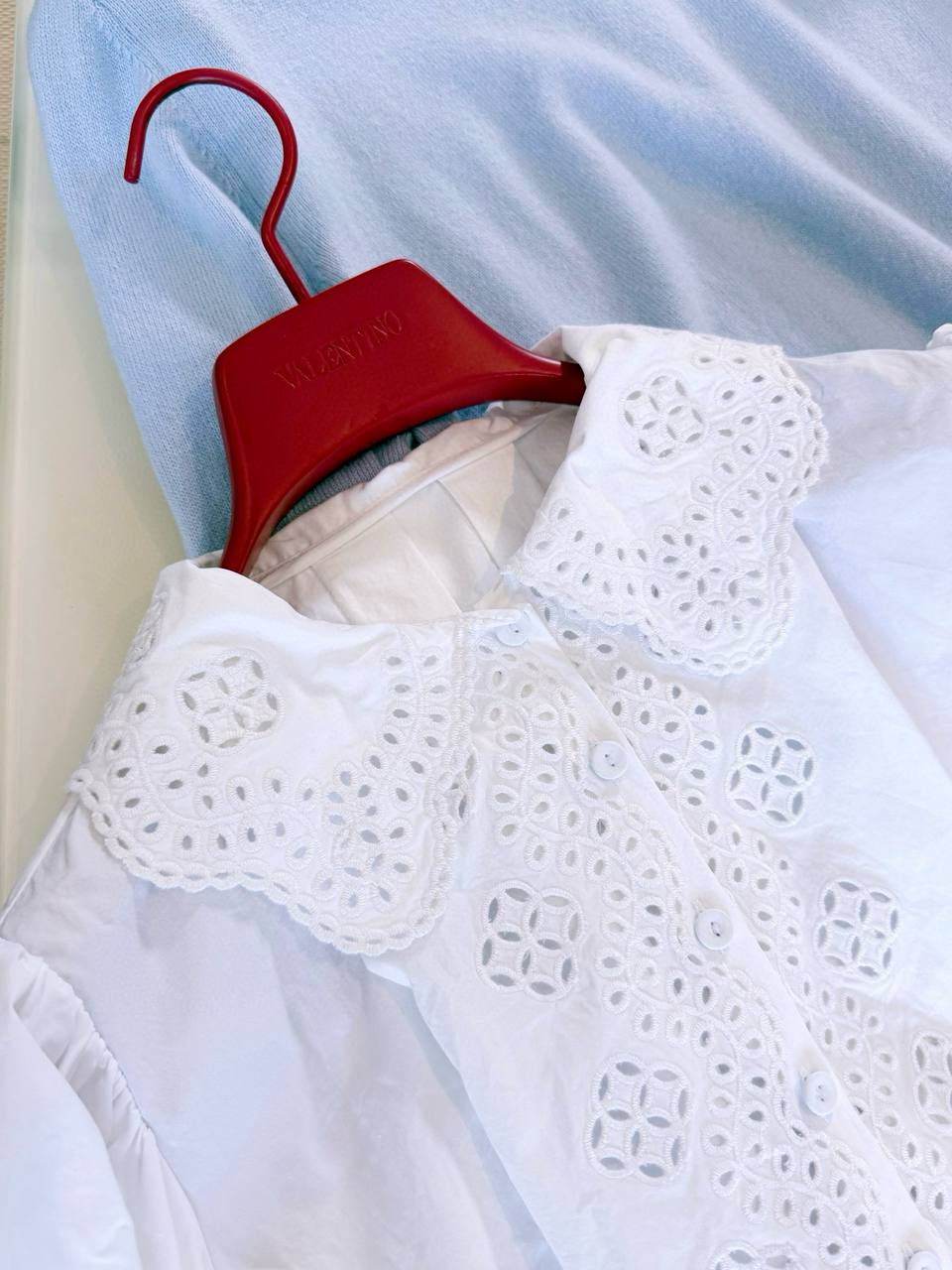 VALENTINO Женская рубашка из хлопка VALENTINO Женская рубашка из хлопка