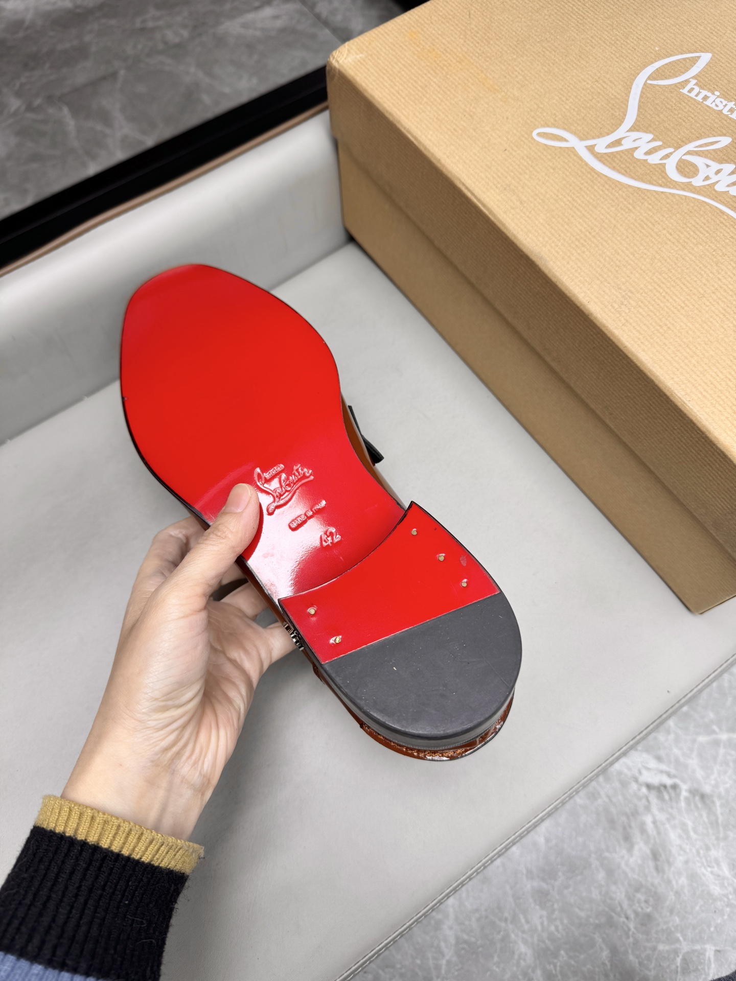 CHRISTIAN LOUBOUTIN Мужские лоферы  CHRISTIAN LOUBOUTIN Мужские лоферы