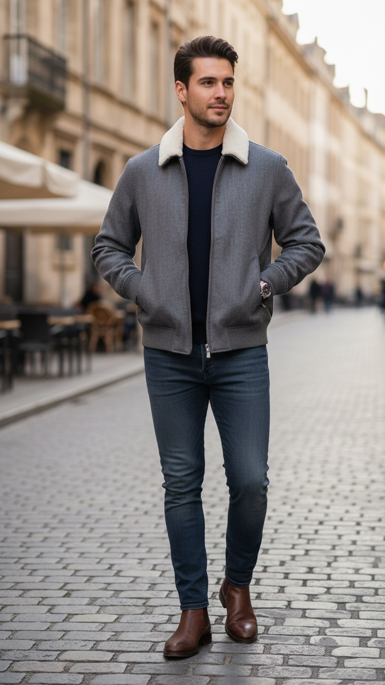 BRUNELLO CUCINELLI Мужская куртка из шерсти BRUNELLO CUCINELLI Мужская куртка из шерсти