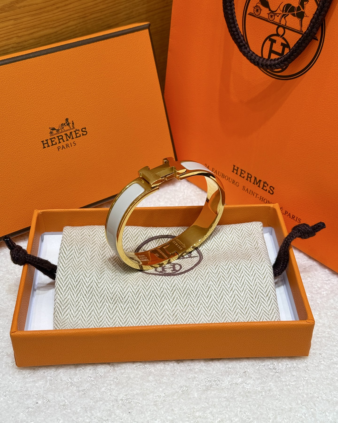 HERMES Браслет Clic H HERMES Браслет Clic H