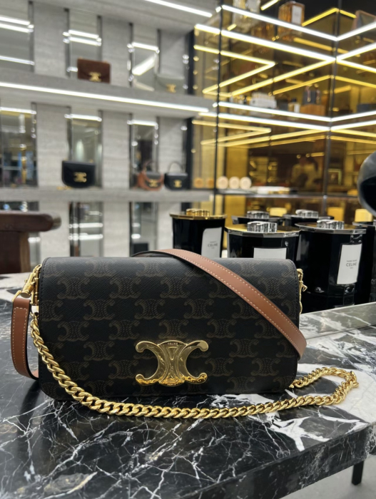  CELINE Женская сумка TROCHETTE CANVAS