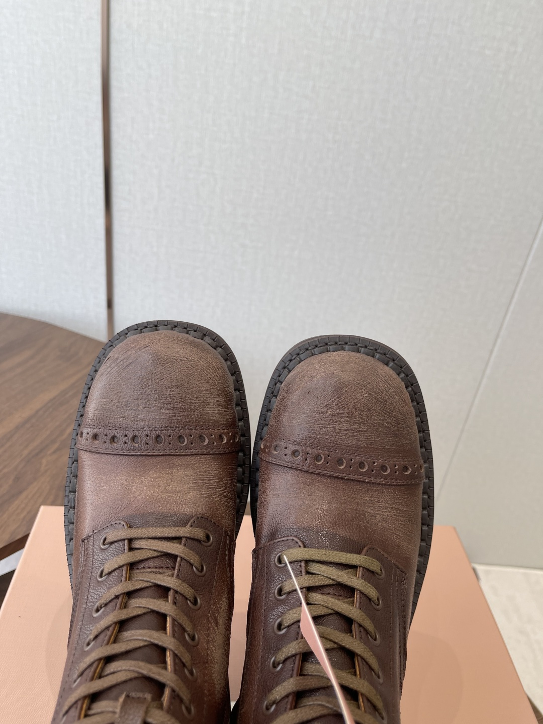 MIU MIU Женские ботинки из телячьей кожи 