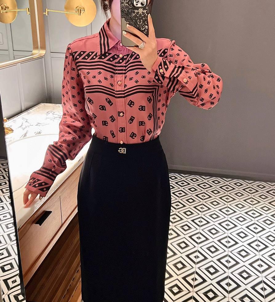 DOLCE & GABBANA Женская рубашка шёлк DOLCE & GABBANA Женская рубашка шёлк