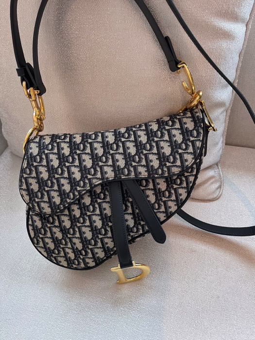 CHRISTIAN DIOR Женская сумка Saddle Oblique