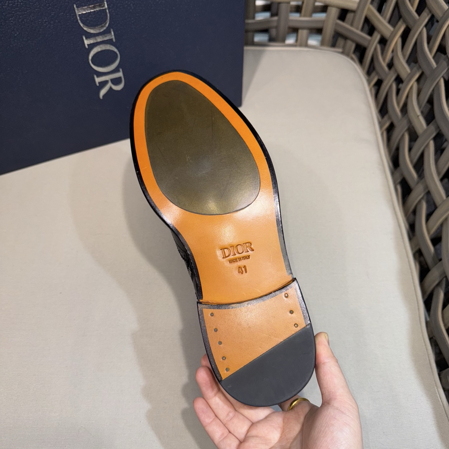 CHRISTIAN DIOR Мужские ботинки из телячьей кожи CHRISTIAN DIOR Мужские ботинки из телячьей кожи