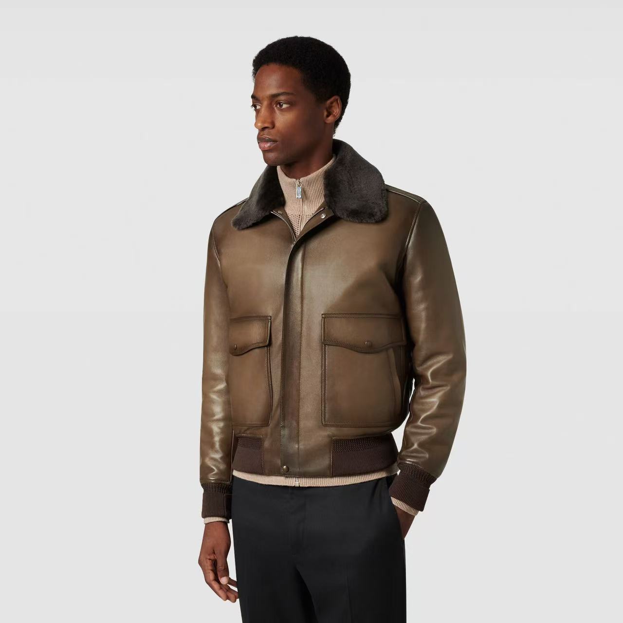 BERLUTI Мужская дублёнка BERLUTI Мужская дублёнка