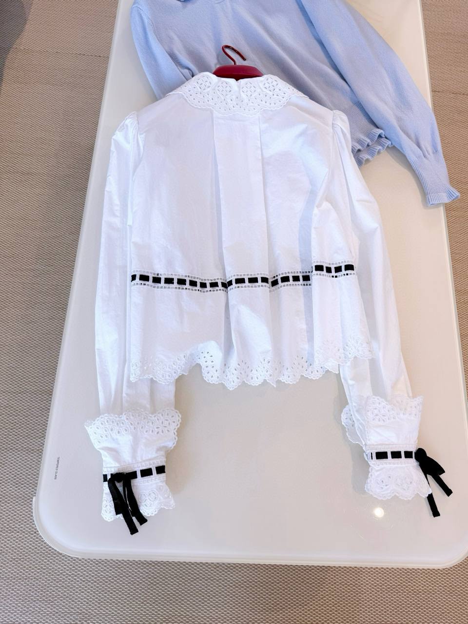 VALENTINO Женская рубашка из хлопка VALENTINO Женская рубашка из хлопка