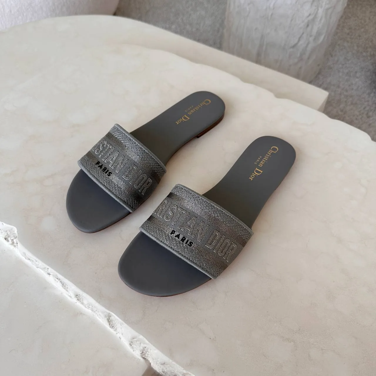 CHRISTIAN DIOR Женские шлепки