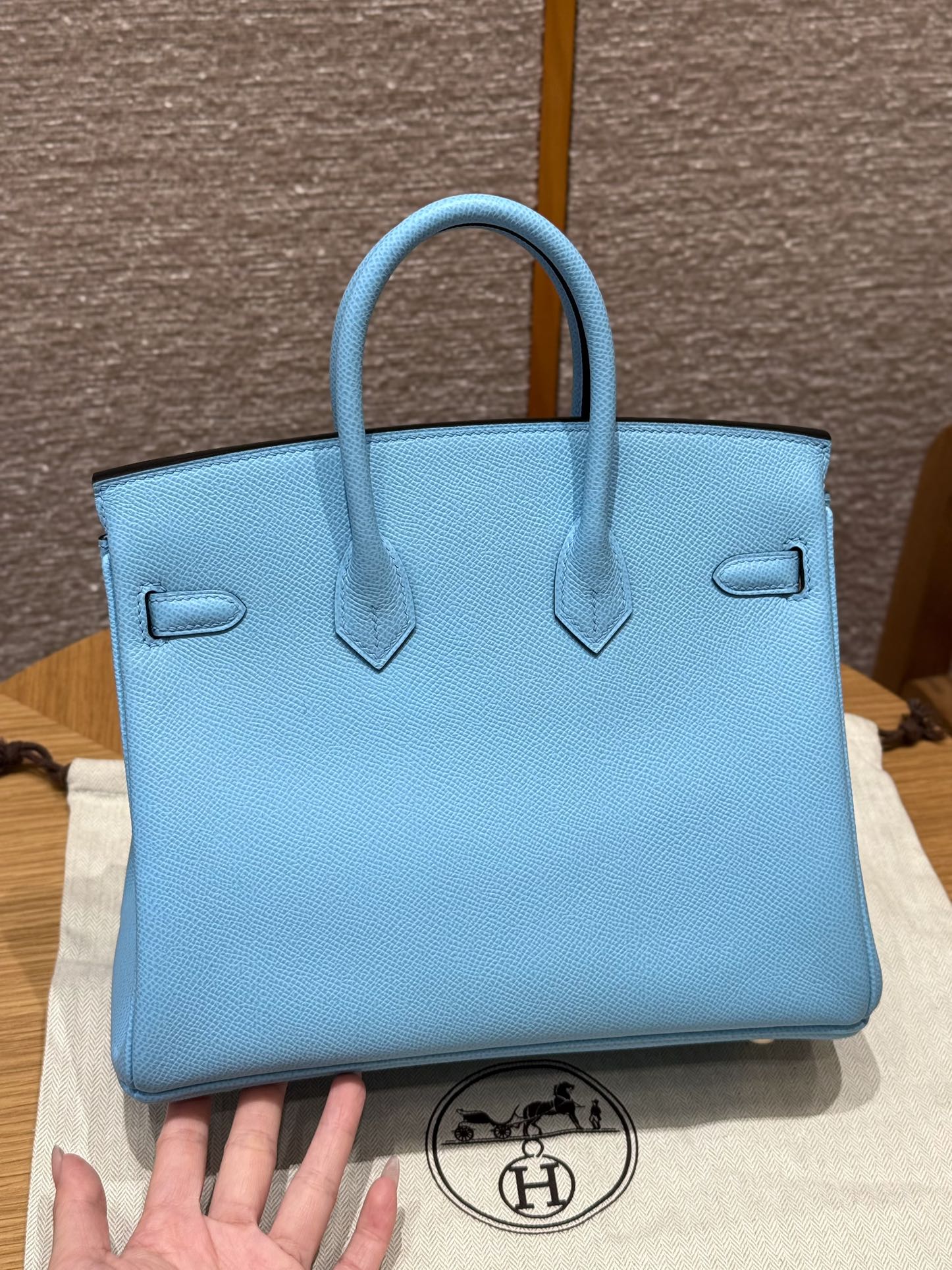 HERMES Женская сумка Birkin 25 см 7N Epsom HERMES Женская сумка Birkin 25 см 7N Epsom