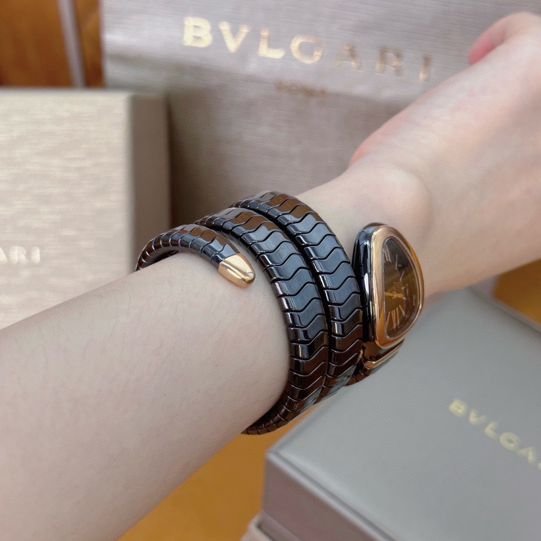 BVLGARI Женские часы Serpenti Spiga 102532 35 мм BVLGARI Женские часы Serpenti Spiga 102532 35 мм