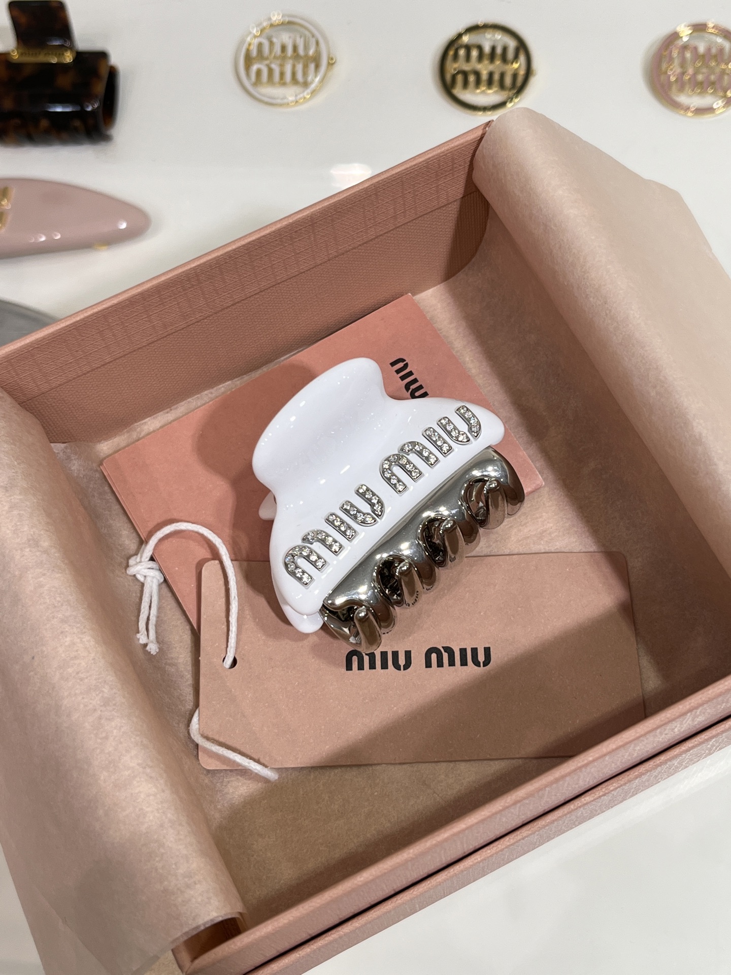 MIU MIU Крабик для волос MIU MIU Крабик для волос