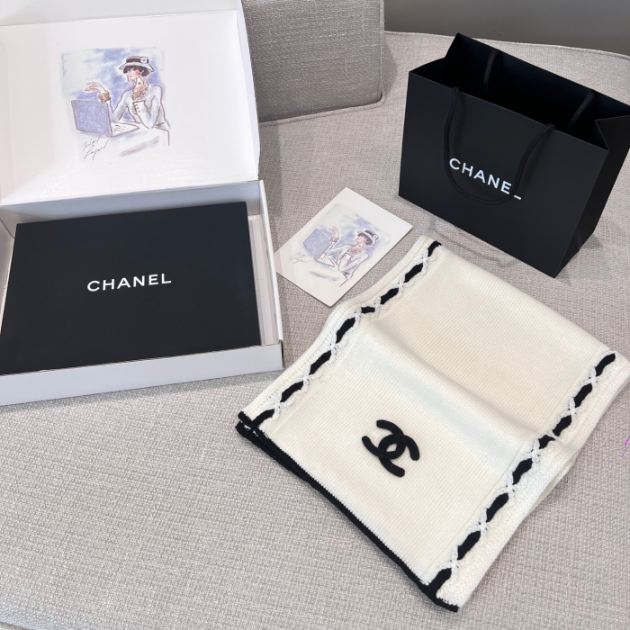 CHANEL Женский шарф и кашемира
