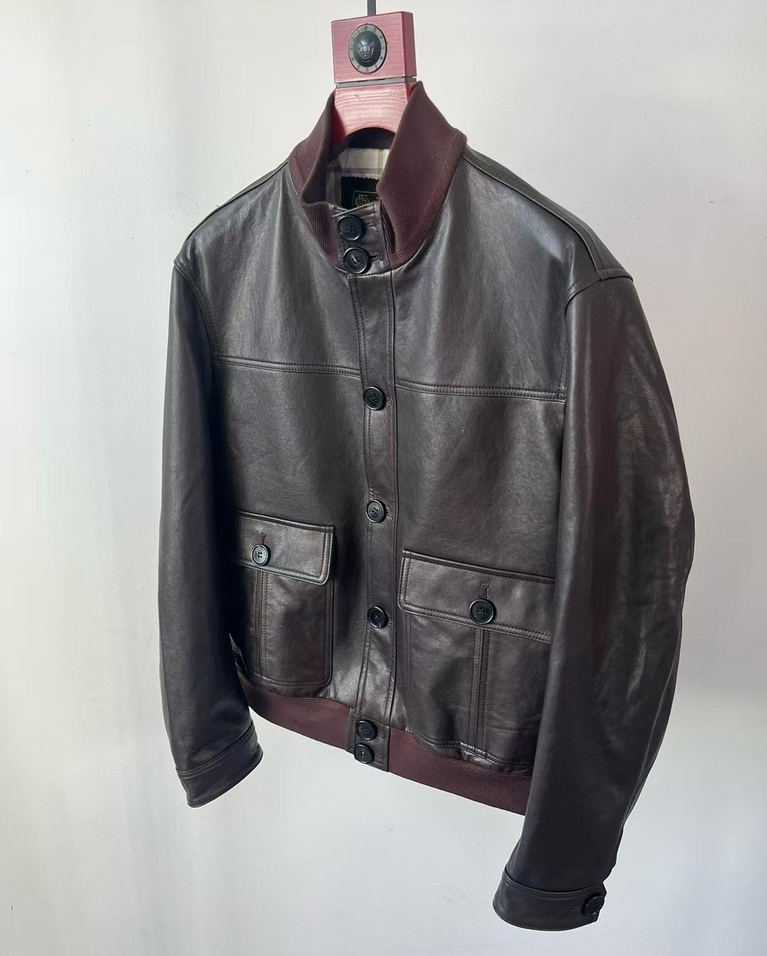 LORO PIANA Мужская кожаная куртка LORO PIANA Мужская кожаная куртка