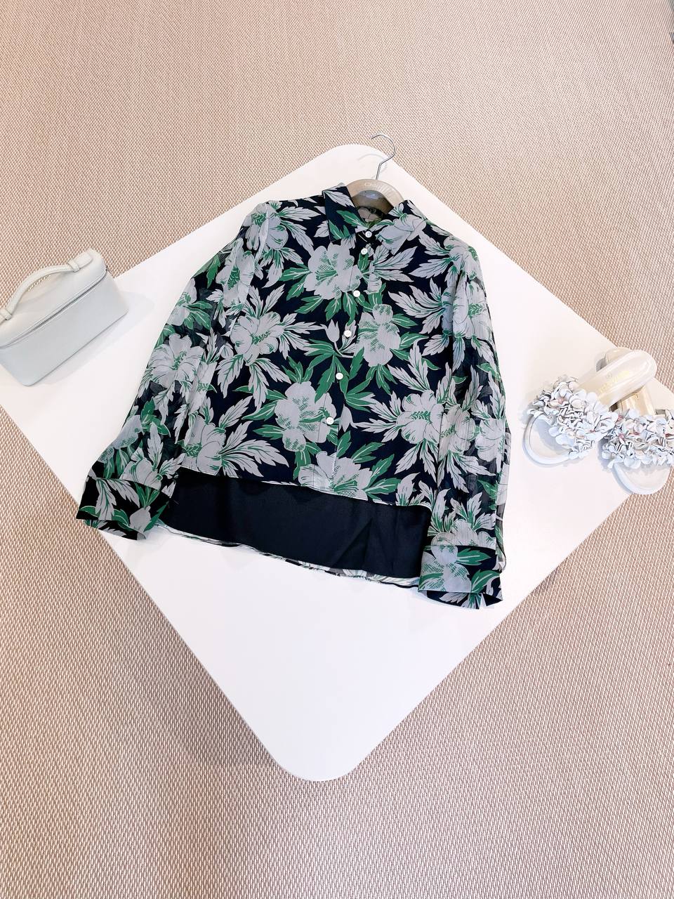 LOEWE Женская рубашка из шелка LOEWE Женская рубашка из шелка