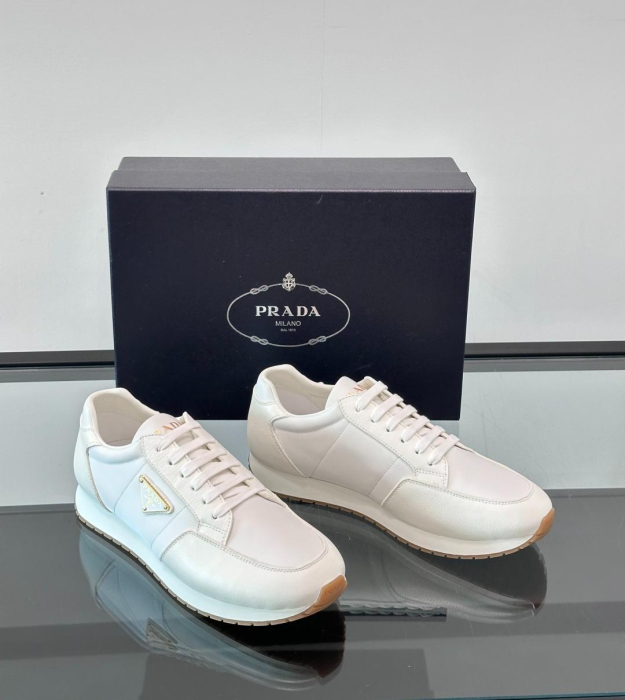 PRADA Мужские кроссовки коровья кожа 