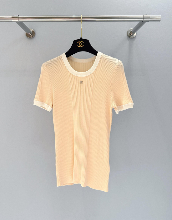 CHANEL Женская футболка хлопок