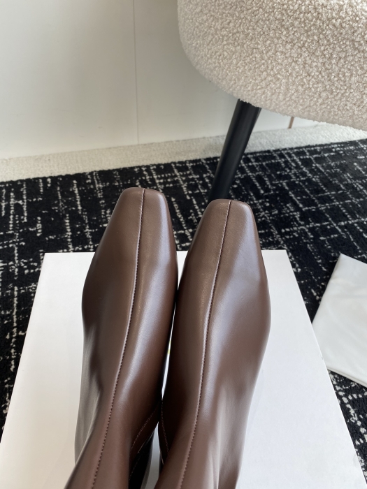 THE ROW Женские полусапожки из телячьей кожи