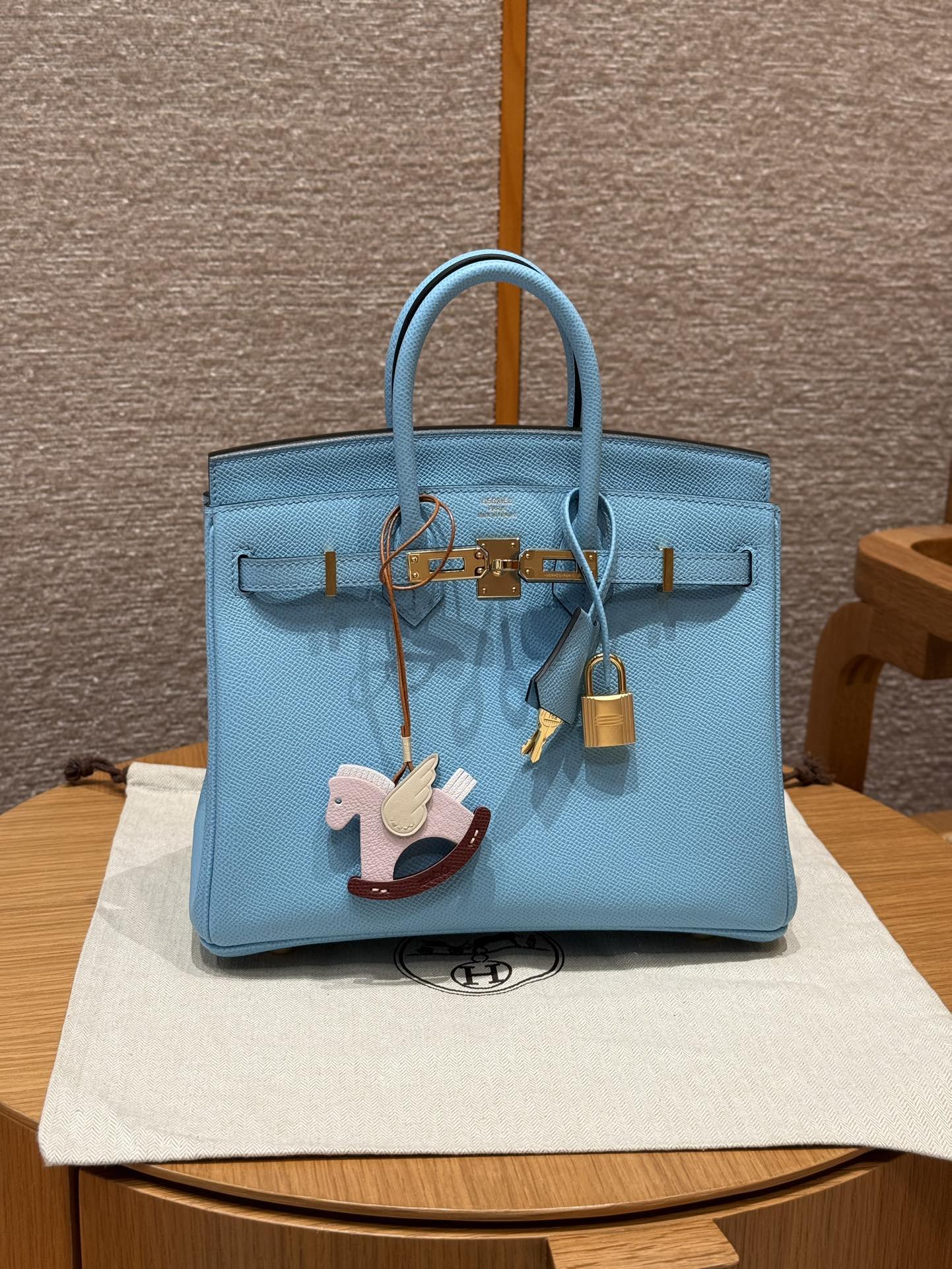 HERMES Женская сумка Birkin 25 см 7N Epsom HERMES Женская сумка Birkin 25 см 7N Epsom