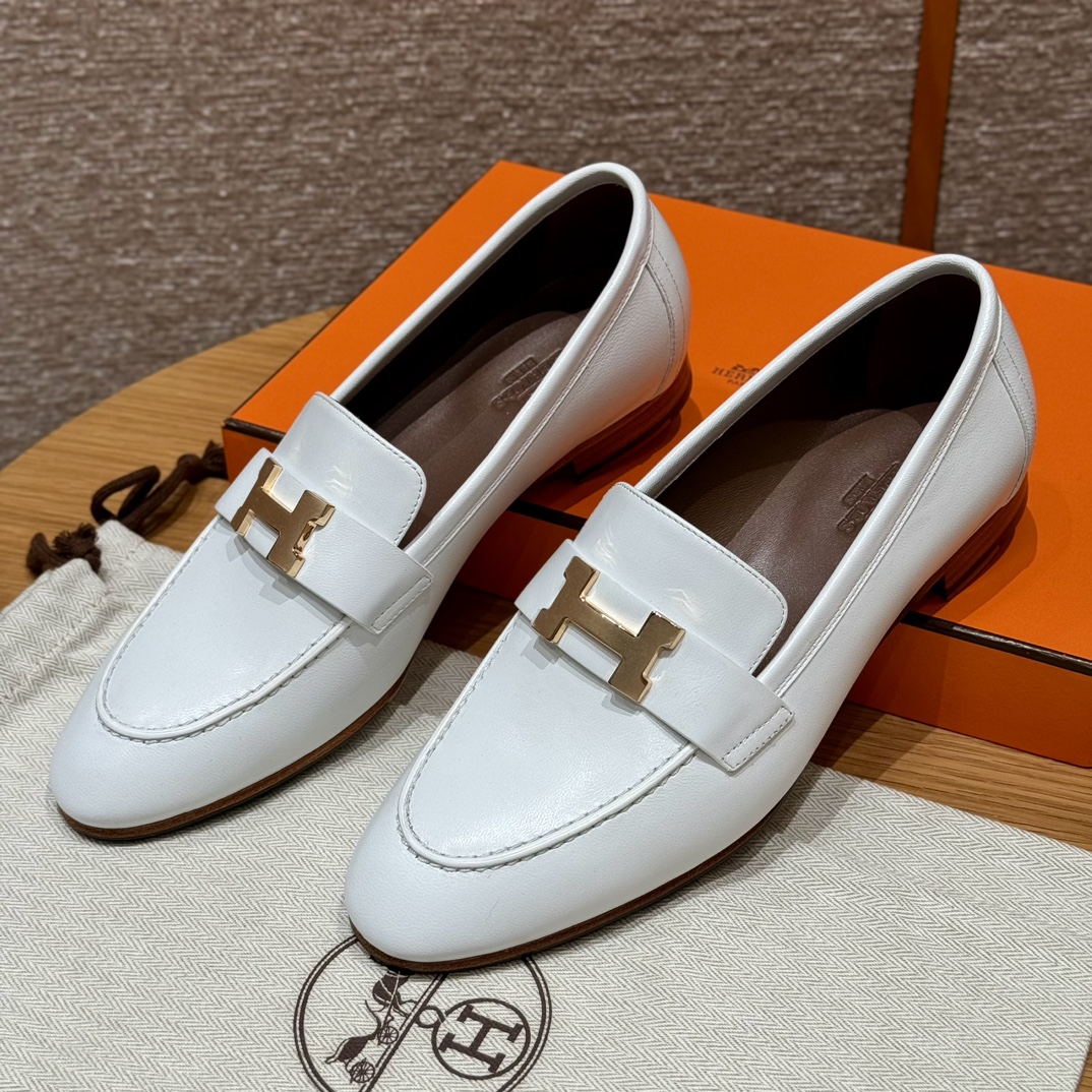 HERMES Женские лоферы Paris  HERMES Женские лоферы Paris