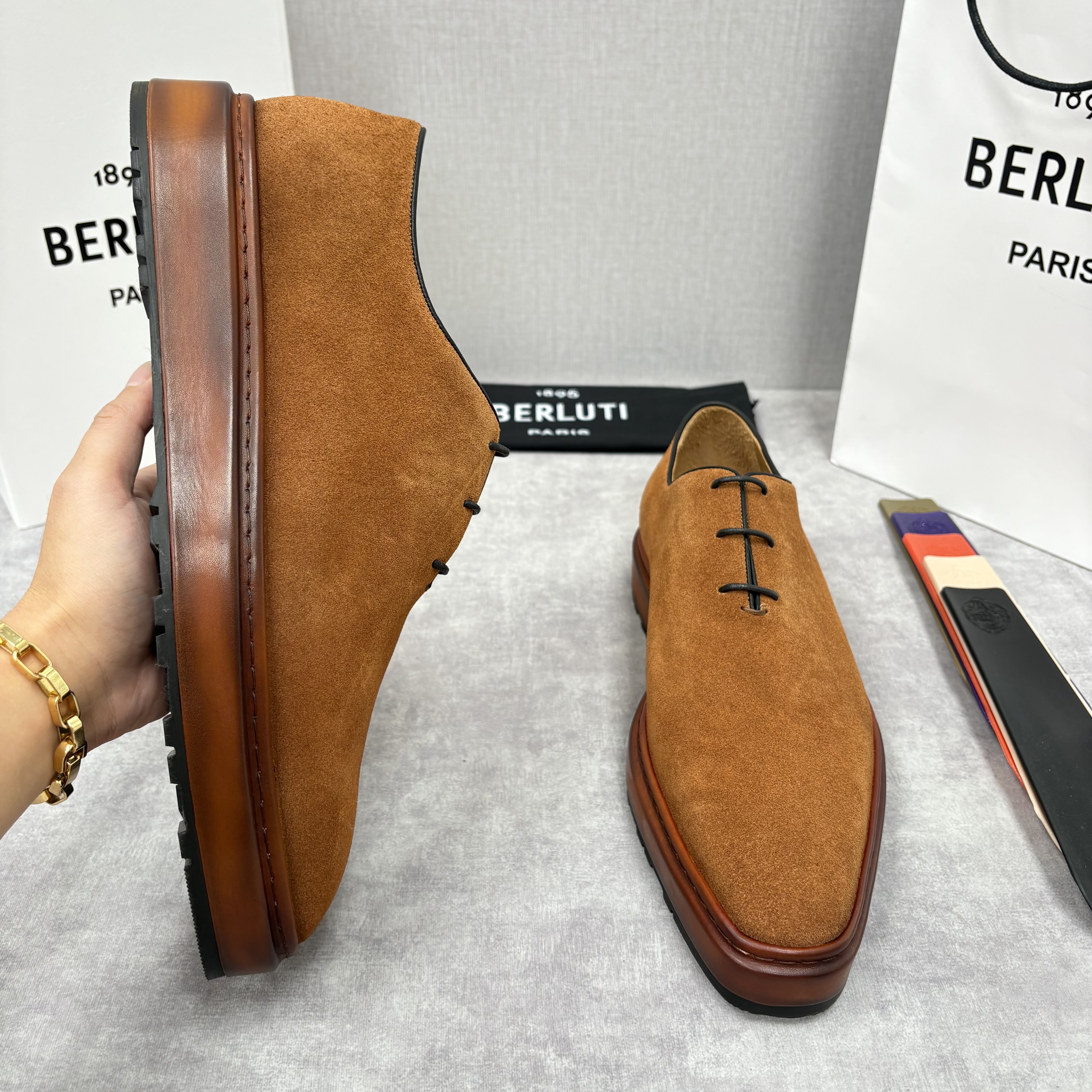 BERLUTI Мужские лоферы Alto замша BERLUTI Мужские лоферы Alto замша