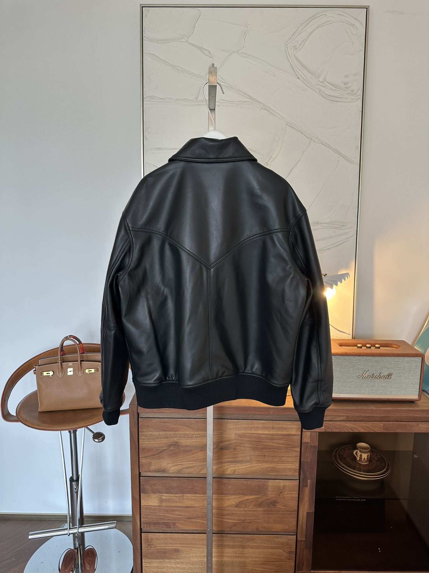 CELINE Женская кожаная куртка CELINE Женская кожаная куртка