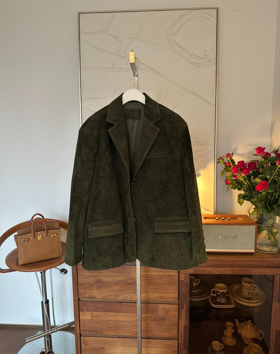 PRADA Женский жакет из замши