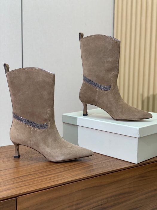 BRUNELLO CUCINELLI Женские сапоги