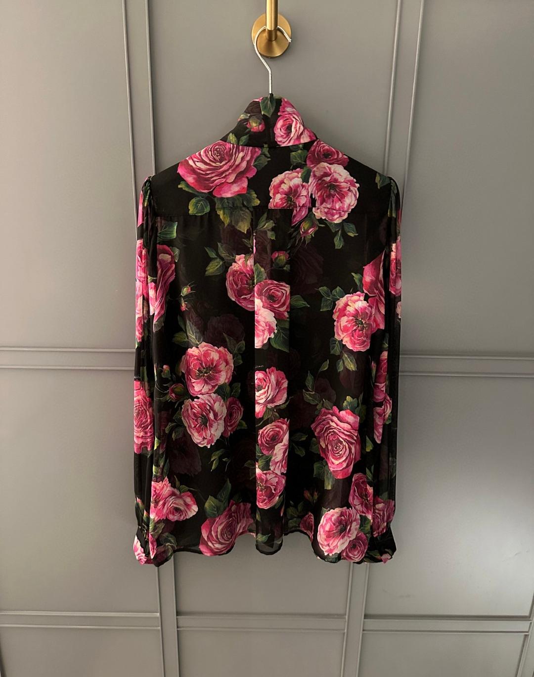 DOLCE & GABBANA Женская блузка шёлк DOLCE & GABBANA Женская блузка шёлк