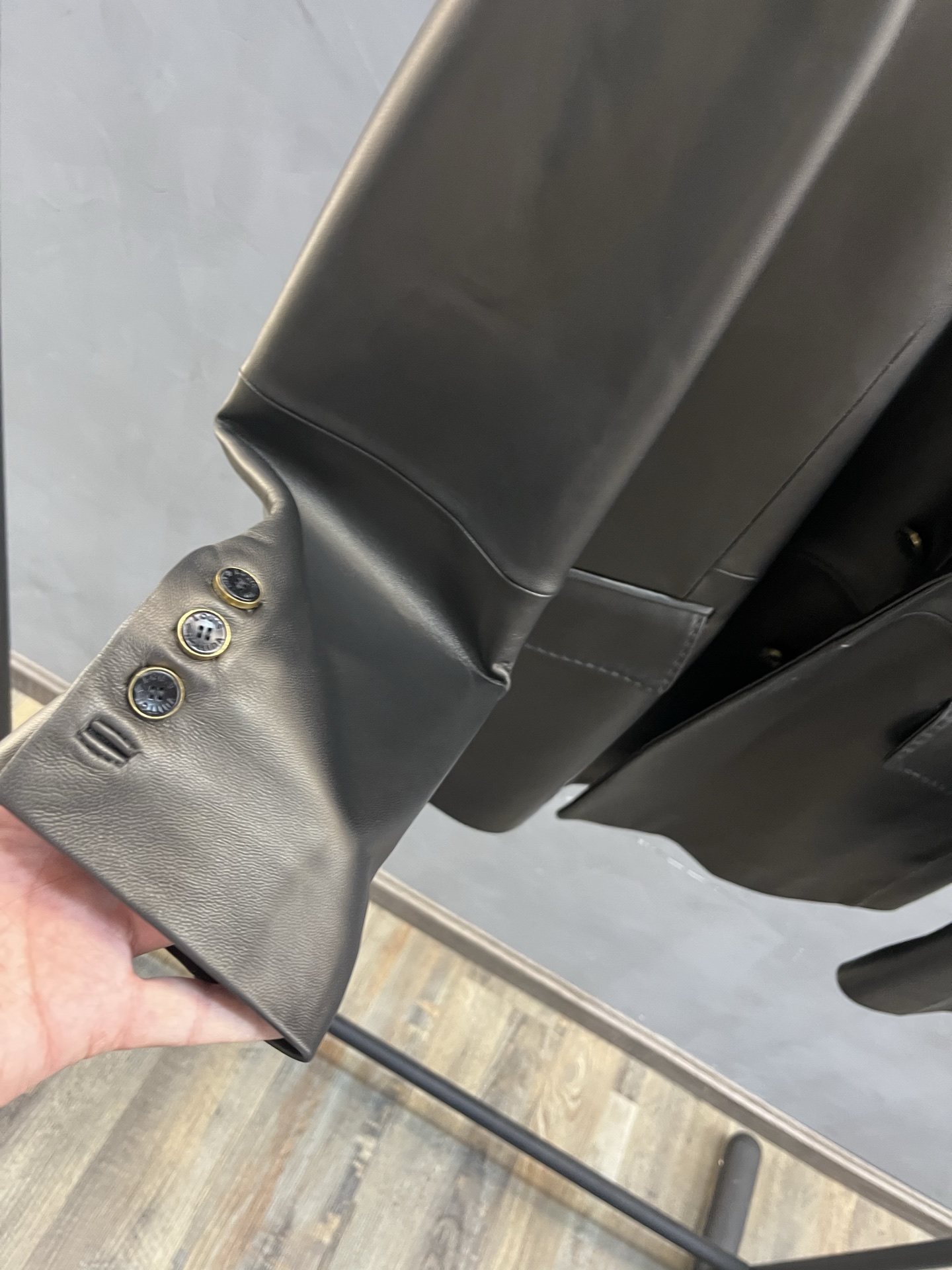 LOUIS VUITTON Мужской кожаный пиджак LOUIS VUITTON Мужской кожаный пиджак