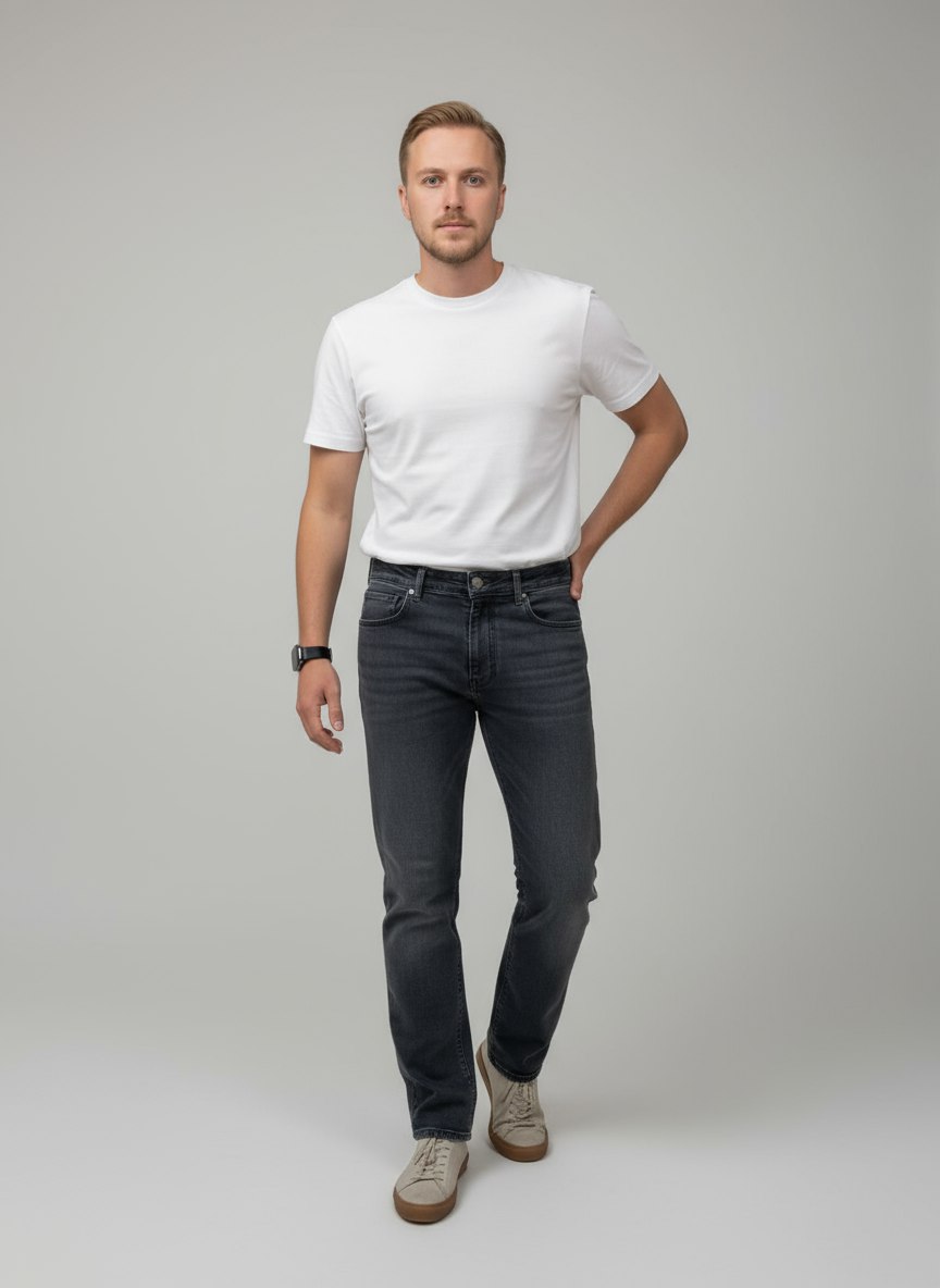 JACOB COHEN Мужские классические джинсы JACOB COHEN Мужские классические джинсы