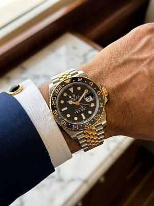 ROLEX Мужские часы GMT-Master ll