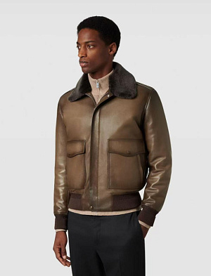 BERLUTI Мужская дублёнка 