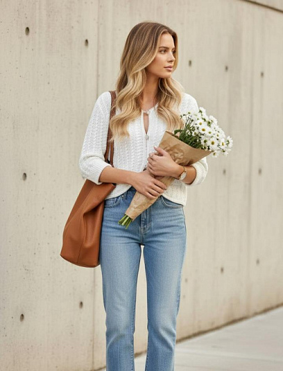 CHANEL Женский кардиган из хлопка 