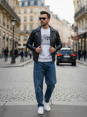 CHRISTIAN DIOR Мужская толстовка из хлопка 