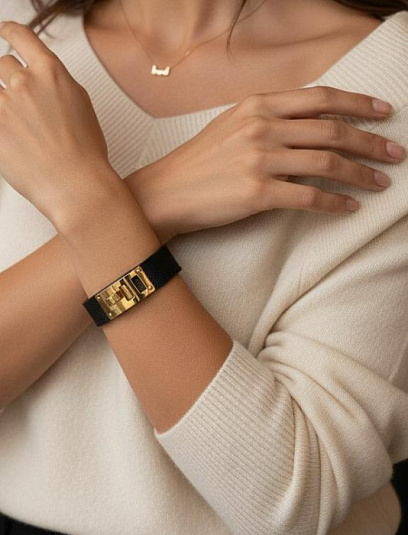 HERMES Браслет Collier de Chien 