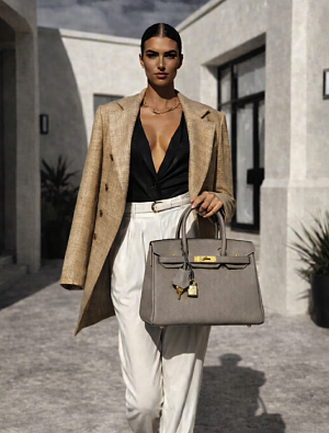 HERMES Женская сумка Birkin 30 см M8 Togo