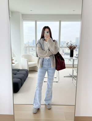 CHANEL Женские брюки‑клёш