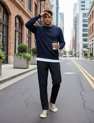 MONCLER Мужские брюки 