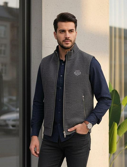 LORO PIANA Мужской жилет из кашемира