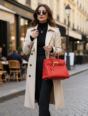 HERMES Женская сумка Birkin 30 см S3 Epsom